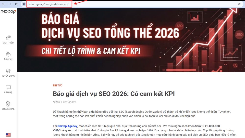 Cấu trúc URL cần ngắn gọn, chứa từ khóa, không ký tự đặc biệt, dễ đọc và mô tả chính xác nội dung trang